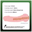 Extendor - Penisjatko ja vagina 8,5" - Tekopenikset - 48795-1 - 4