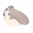 Kiotos Mesh Chastity Cage - Penishäkki, L - Siveysvyöt - 46305-1 - 5