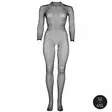 Le Desir - Bodystocking lyhyellä poolokauluksella, Plus Size - Catsuit - 47059-1 - 4