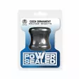 Nanma Power Sealed - Leveä penisrengas, musta - Nanma - 48992-1 - 4