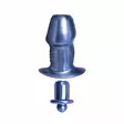 Nanma Power Sealed - Ontto anaalitappi tulpalla - Nanma - 48950-1 - 1