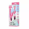 Nanma Twice the Joy - Vibraattori klitoriskiihottimella - Vibraattorit - 48352-1 - 6