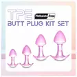 Pastel Joy - Anaalitappisetti, pinkki - Anustapit - 48796-1 - 2