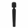Pixey Deluxe Black Velvet Large - Wand-vibraattori - Wand-sauvat - 49004-1 - 1