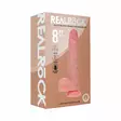 RealRock Dual Density - Tekopenis 8" värinällä ja työntöliikkeellä - RealRock - 49074-1 - 7