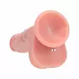 RealRock Dual Density - Tekopenis 8" värinällä ja työntöliikkeellä - RealRock - 49074-1 - 5
