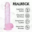RealRock Super Flexible - Dildo kiveksillä 5" pinkki - Tekopenikset - 48831-1 - 5
