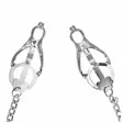 Rimba Bondage Play - Metalliset nänninipistimet ketjulla - Rimba - 41859-1 - 2