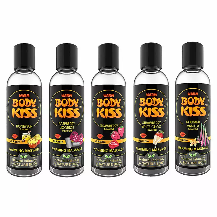 Nature Body Body Kiss - Lämmittävä hierontaliukaste, 100 ml - Hierontaöljyt - 37691 - 1