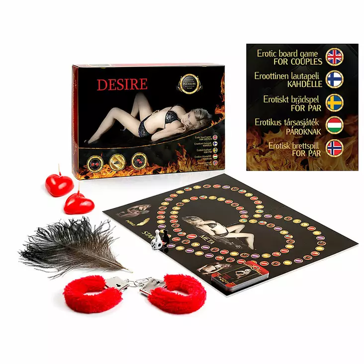 Desire - Eroottinen lautapeli - Seksipelit - 37166-1 - 1