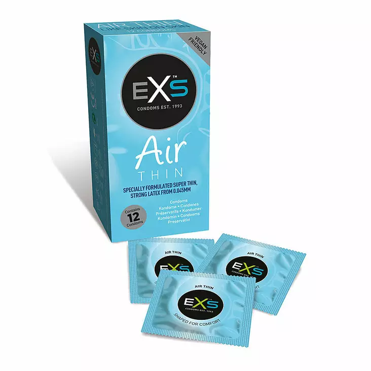 EXS Air Thin - Kondomi, 12 kpl - Kondomit - 41678-1 - 1