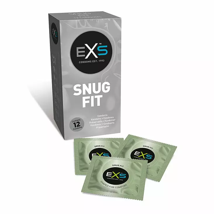 EXS - Snug Fit Kondomi, 12 kpl - Kondomit - 41675-1 - 1
