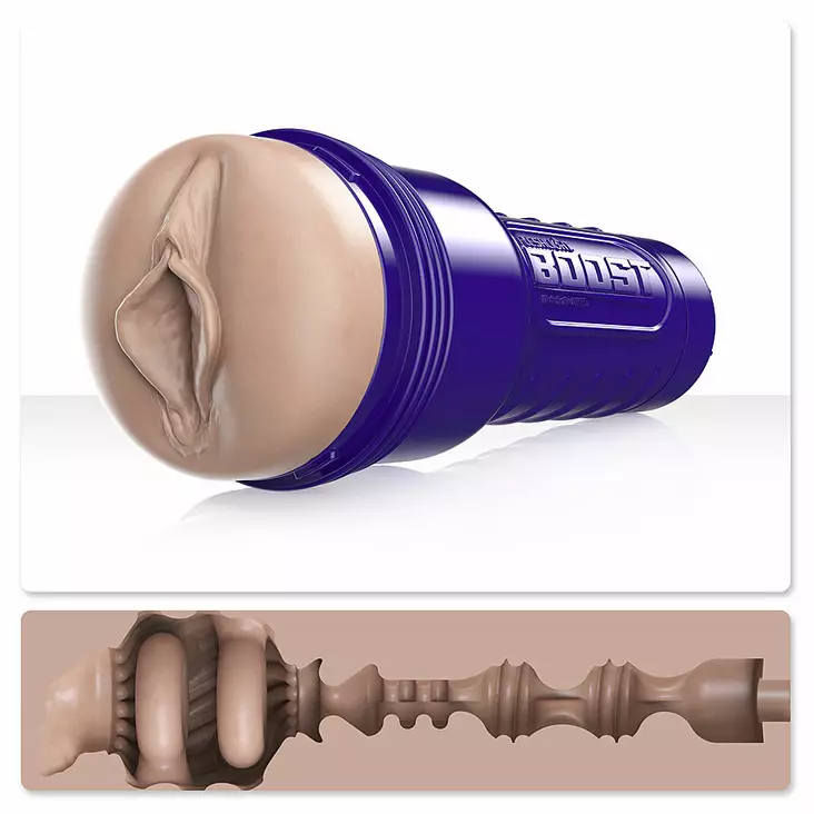 Fleshlight Boost Bang - Tekovagina, vaalea - Tekopillut - 43810-1 - 1