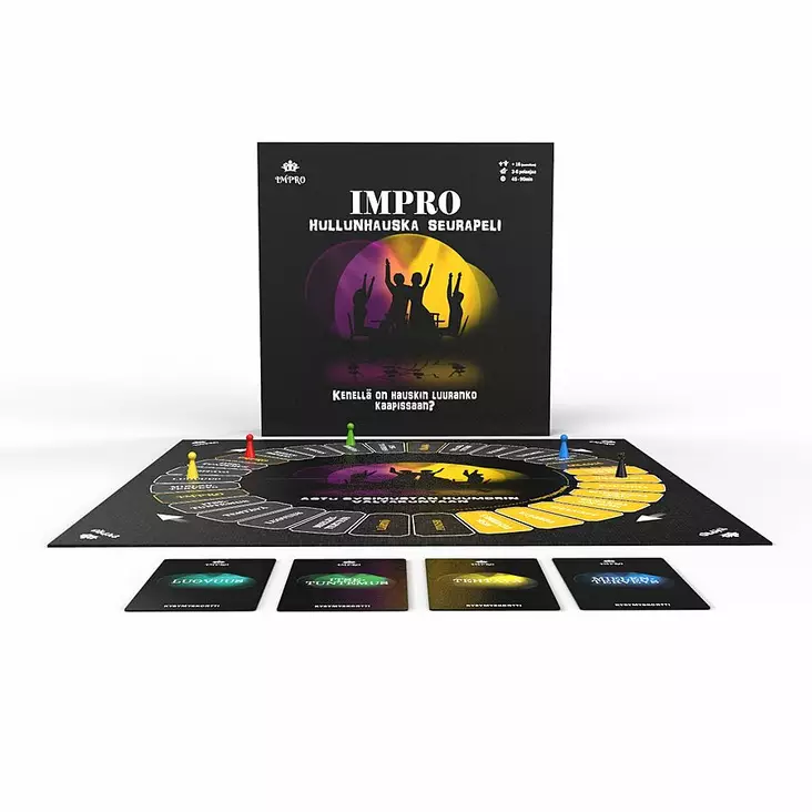 IMPRO - Hullunhauska lautapeli - Seksipelit - 43303-1 - 1