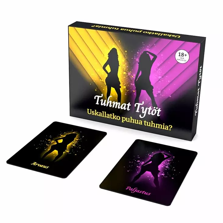 IMPRO - Tuhmat Tytöt korttipeli - Seksipelit - 43919-1 - 1