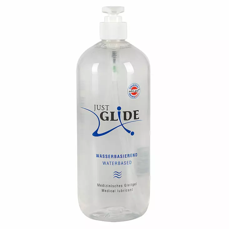 Just Glide - Vesipohjainen liukuvoide, 1000 ml - Just Glide - 36911-1 - 1