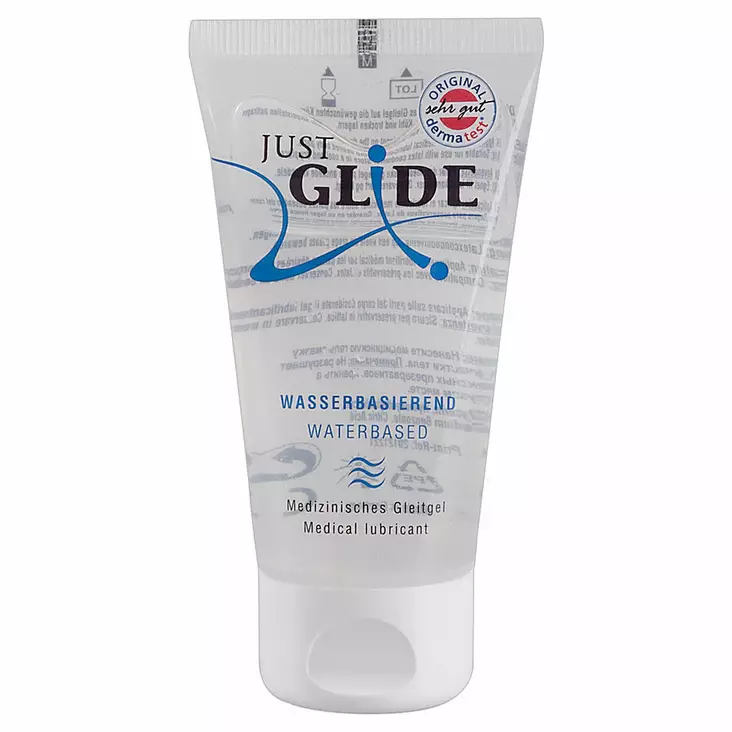 Just Glide - Vesipohjainen liukuvoide, 50 ml - Just Glide - 42422-1 - 1