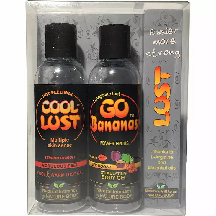 Nature Body Lust - Lahjapakkaus, 2 x 100 ml - Liukuvoiteet - 40044-1 - 1