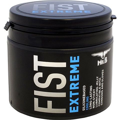 Mister B FIST Extreme - Silikonipohjainen jellyliukuvoide, 500 ml - Peppuseksi - 32467-1 - 1