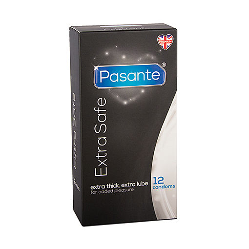 Pasante Extra Safe - Kondomi, 12 kpl - Pasante - 30659-1 - 1