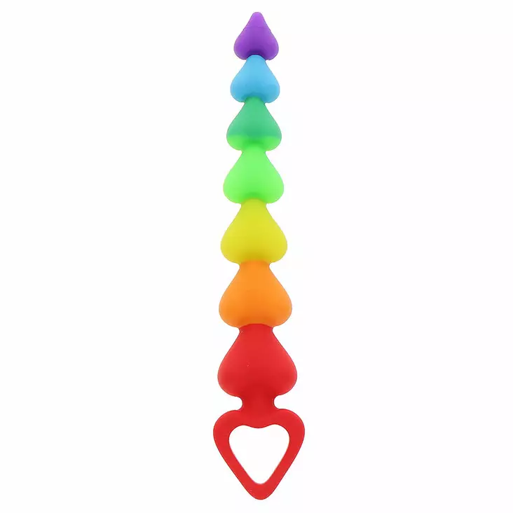 Toy Joy Rainbow Heart - Anaalihelmet - Anaalihelmet - 43081-1 - 1
