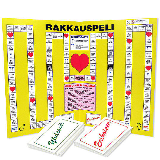 Rakkauspeli - Seurapeli kahdelle - Seksipelit - 8-1 - 1
