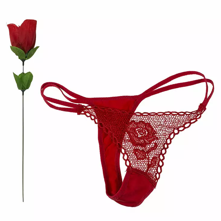 Ruusu-stringit - Naisten seksiasut - 41180-1 - 1