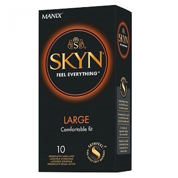 SKYN - Large Kondomi, 10 kpl - Kondomit - 41190-1 - 1