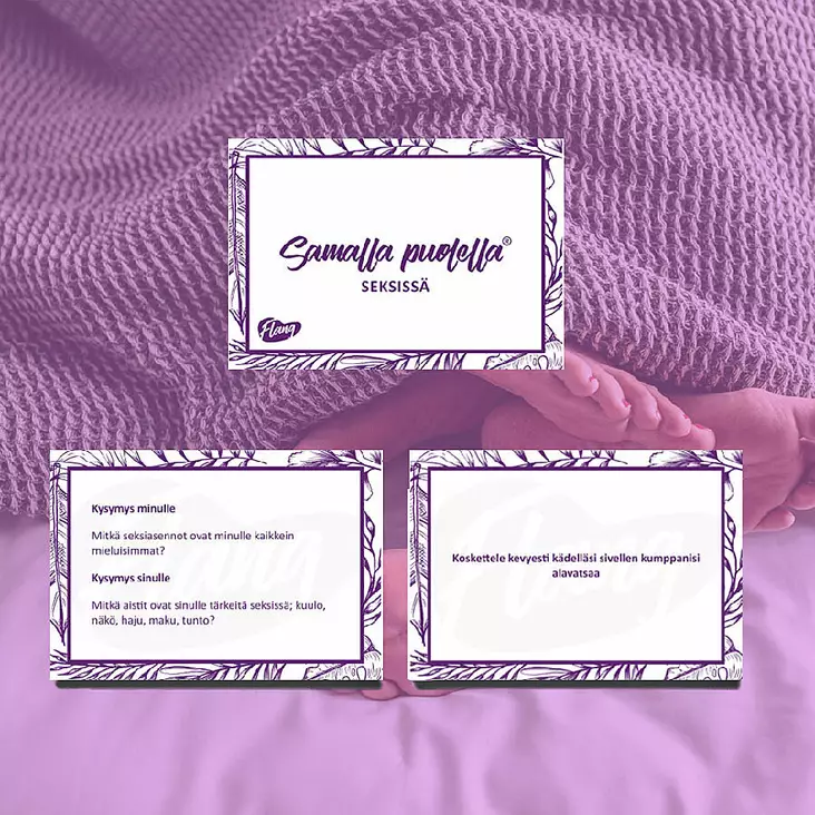 Samalla puolella seksissä - Korttipakka - Seksipelit - 42327-1 - 1