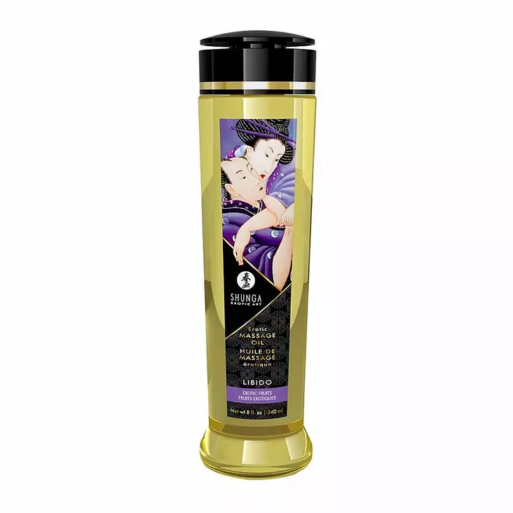Shunga Libido - Hierontaöljy, 240 ml - Eroottinen hieronta - 31925-1 - 1
