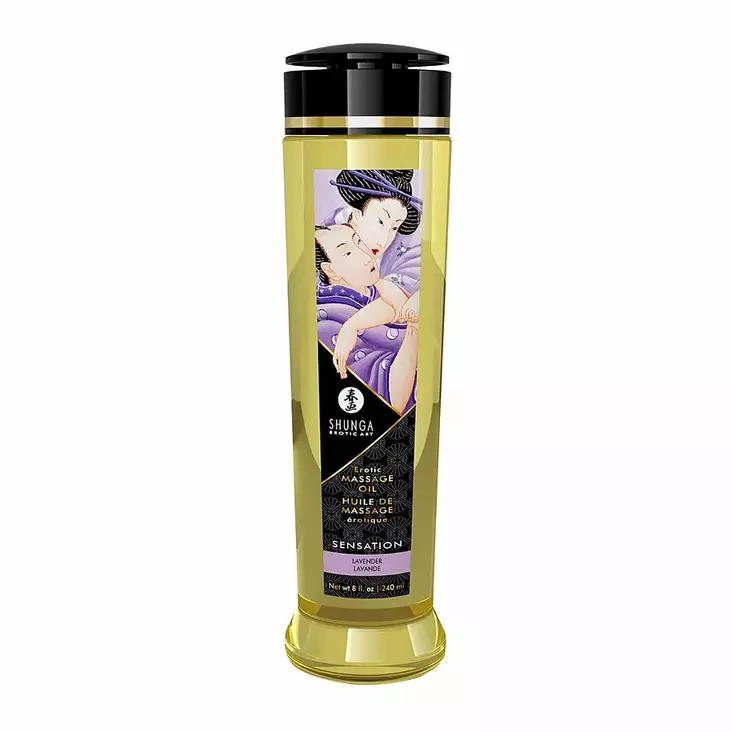 Shunga Sensation - Hierontaöljy, 240 ml - Eroottinen hieronta - 31927-1 - 1