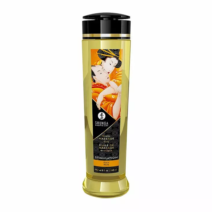 Shunga Stimulation - Hierontaöljy, 240 ml - Hierontaöljyt - 31928-1 - 1