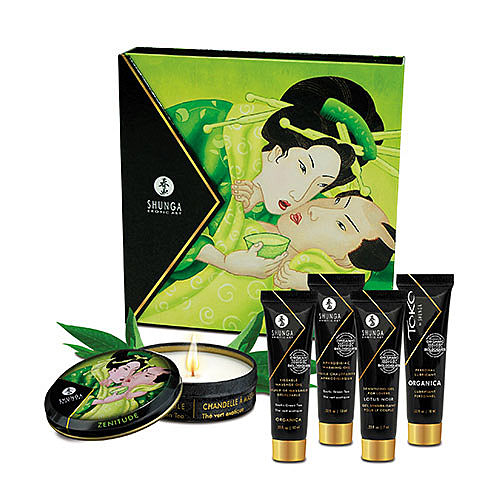 Shunga - Geisha's Secrets Collection, Exotic Green Tea - Hierontaöljyt - 40460-1 - 1