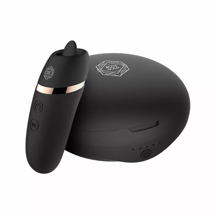 Rosy Gold Dual Stimulator - Kaksipäinen klitoriskiihotin - Klitoriskiihottimet - 48494-1 - 1