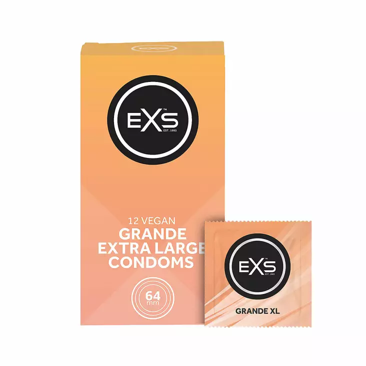 EXS Grande XL - Kondomi, 12 kpl - Kondomit - 48838-1 - 1