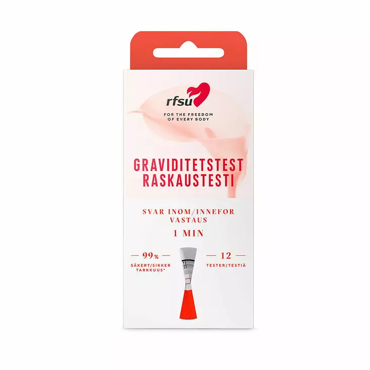 RFSU - Raskaustesti, 12 Kpl - Kotitestit - 49036-1 - 1