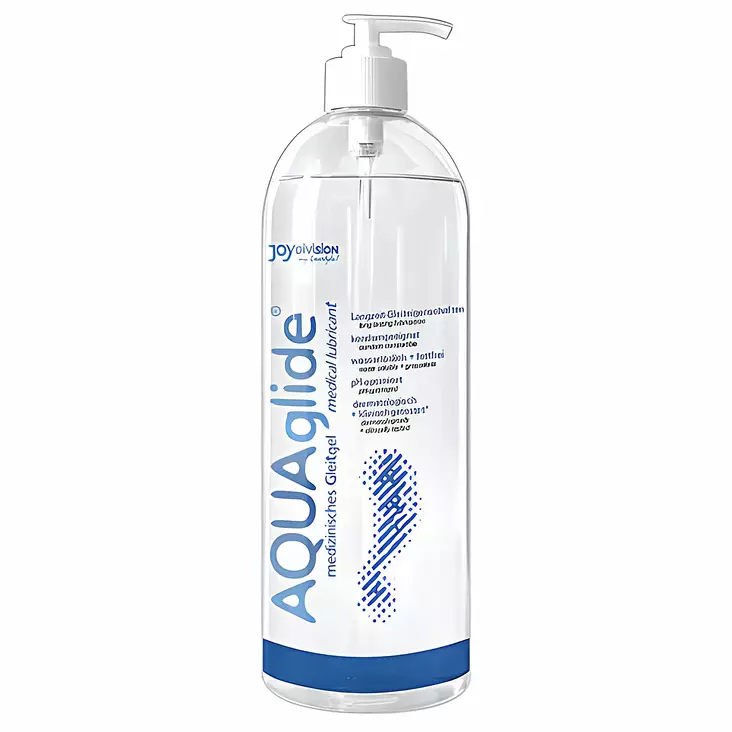 Aqua Glide - Vesipohjainen liukuvoide, 1000 ml - Liukuvoiteet - 10692-1 - 1