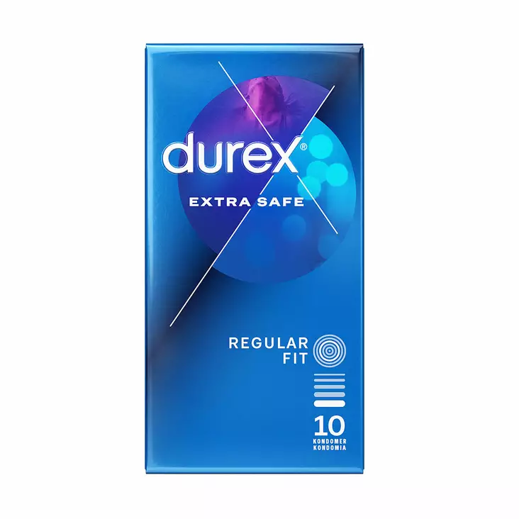 Durex - Extra Safe Kondomi, 10 kpl - Kondomit - 8583-1 - 1