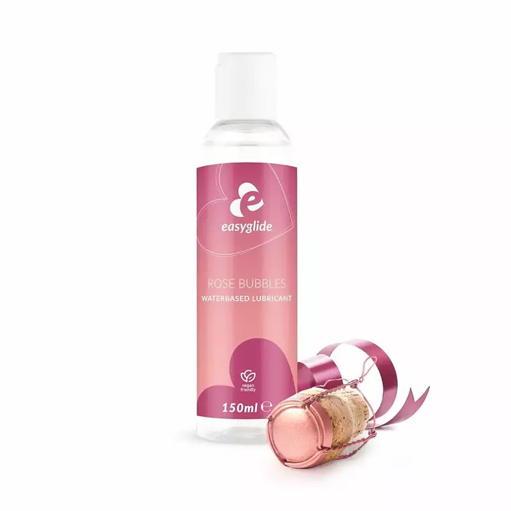 EasyGlide - Vesipohjainen liukuvoide, Rose Champagne, 150 ml - Liukuvoiteet - 46365-1 - 1