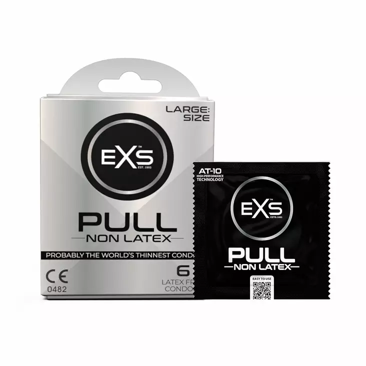EXS Pull Large - Hartsikondomi, 6 kpl - Kondomit - 48839-1 - 1