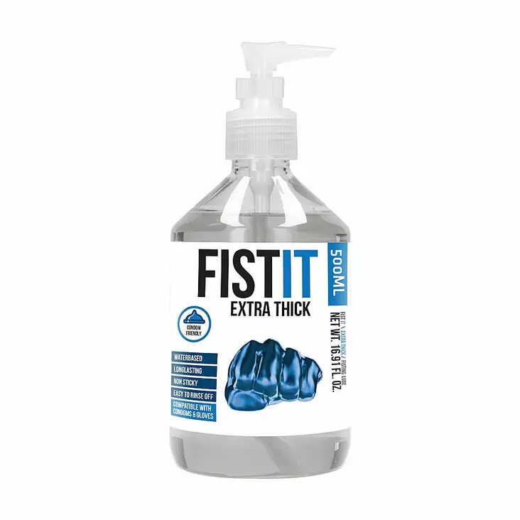 Fist It Extra Thick Fisting Lube - Liukuvoide, 500 ml - Liukuvoiteet - 47126-1 - 1