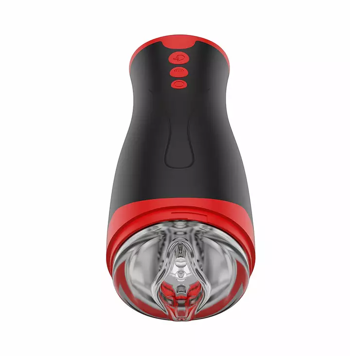 Fusion X Deep Squeeze - Puristeleva ja värisevä masturbaattori - Tekopillut - 48213-1 - 1