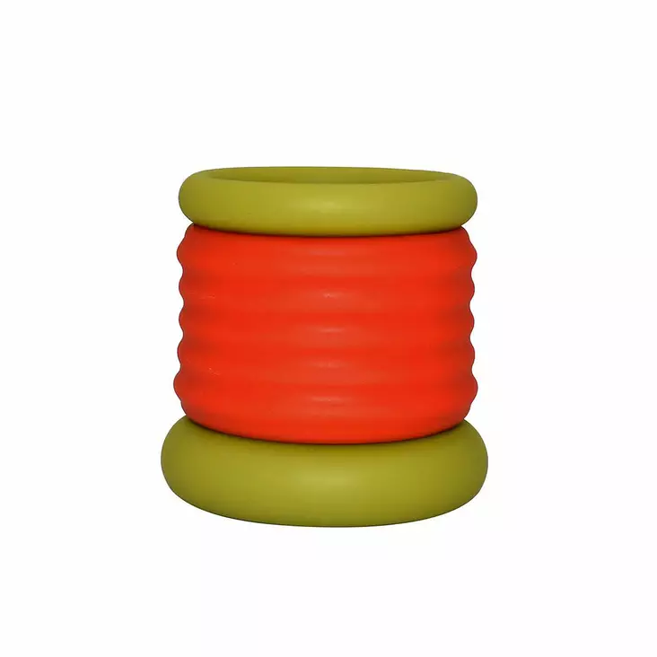 Kiotos KSB - Kahden penisrenkaan setti, puna-vihreä - Erektio - 48502-1 - 1