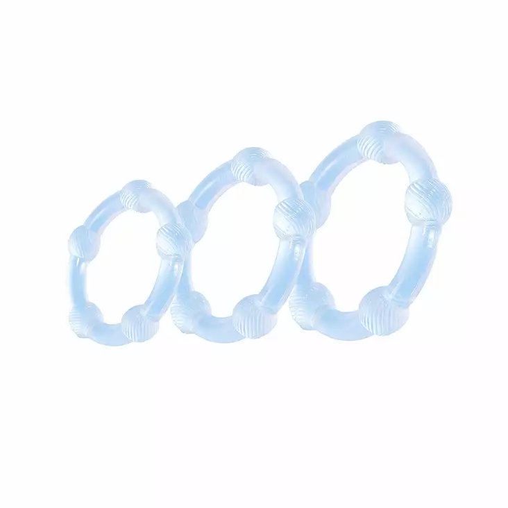 Lasting Love Ring - Penisrengassetti, 3 kpl - Nanma - 47068-1 - 1