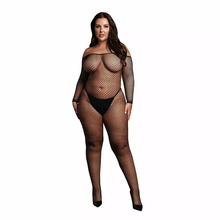Le Desir - Bodystocking, Plus Size - Seksiasut - 47061-1 - 1