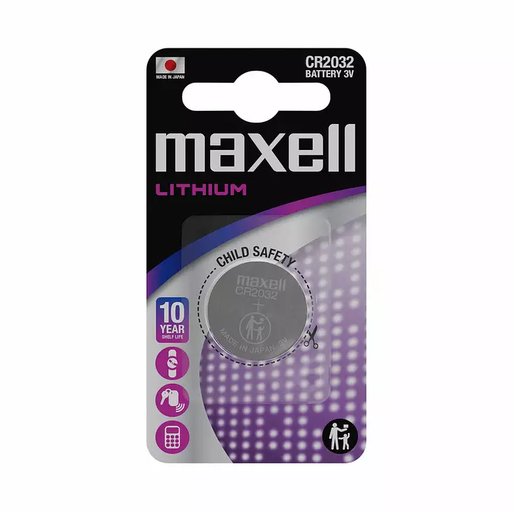 Maxell CR2032 - Lithium Nappiparisto 3V - Lisätarvikkeet - 37375-1 - 1