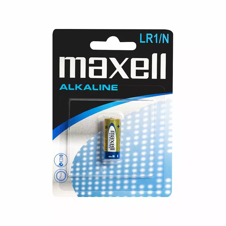 Maxell LR1 (N) - Alkaliparisto, 1kpl - Tarvikkeet - 43643-1 - 1