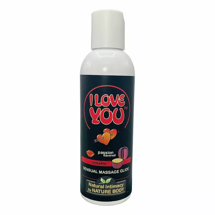Nature Body I Love You - Passion hierontaliukaste, 100 ml - Hierontaöljyt - 37694-1 - 1