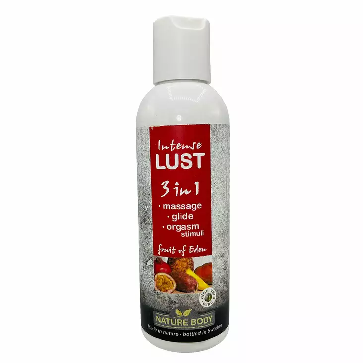 Nature Body Intense Lust 3 in 1 - Hierontaliukaste, 100 ml Eedenin hedelmät - Eroottinen hieronta - 41690-1 - 2