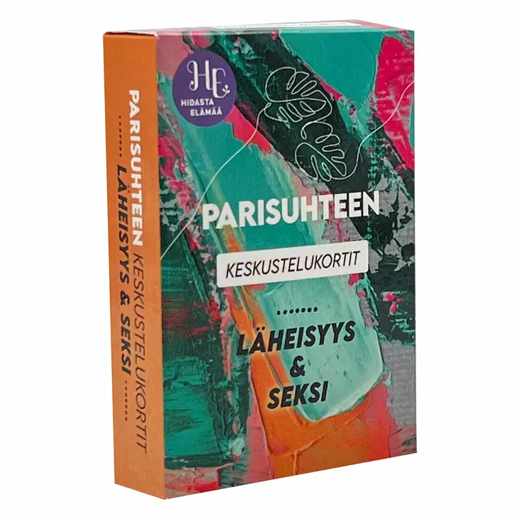 Parisuhteen Keskustelukortit - Läheisyys & seksi - Seksipelit - 46254-1 - 1